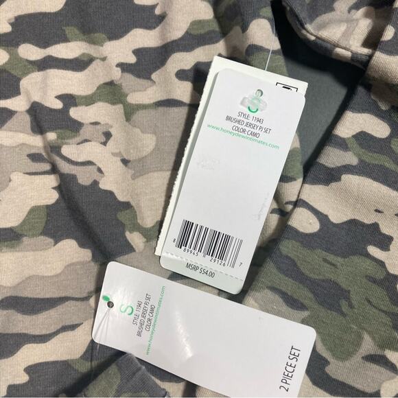 Honeydew Men's Brushed Jersey Camo Pajama Set Size S - Picture 7 of 8